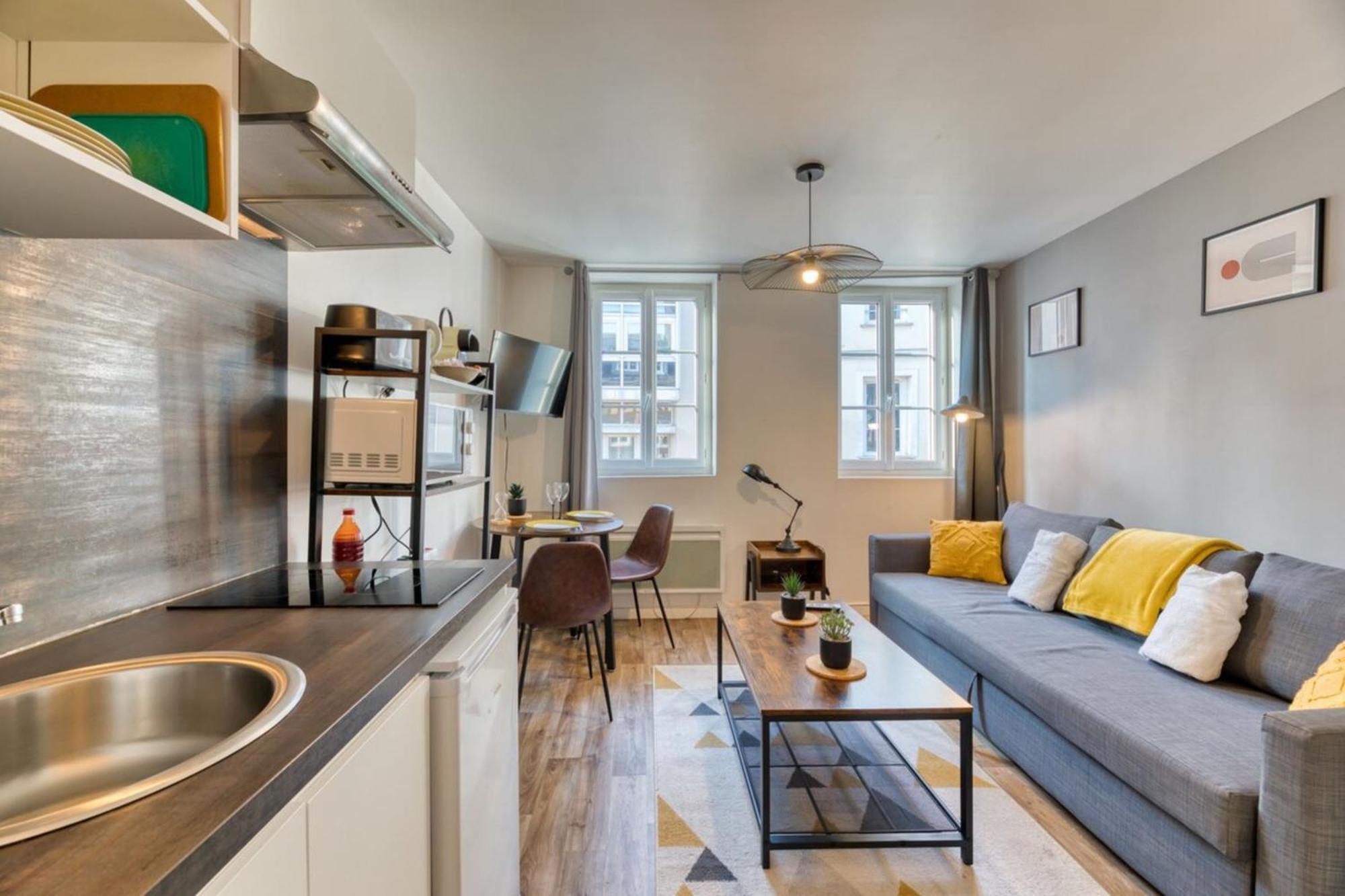 Le Remi Studio Renove Au Coeur De Rouen Eksteriør billede